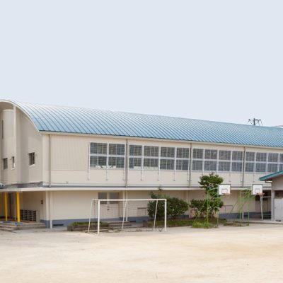 清高小学校屋内運動場耐震補強工事